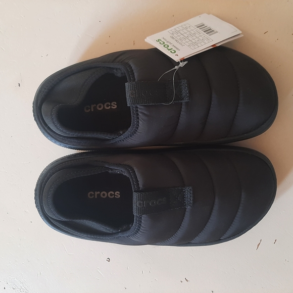 CROCS Shoes - Crocs Unisex Black Slip-On Shoes